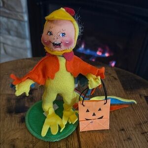 Vintage Rooster Boy Doll-Annalee 1999